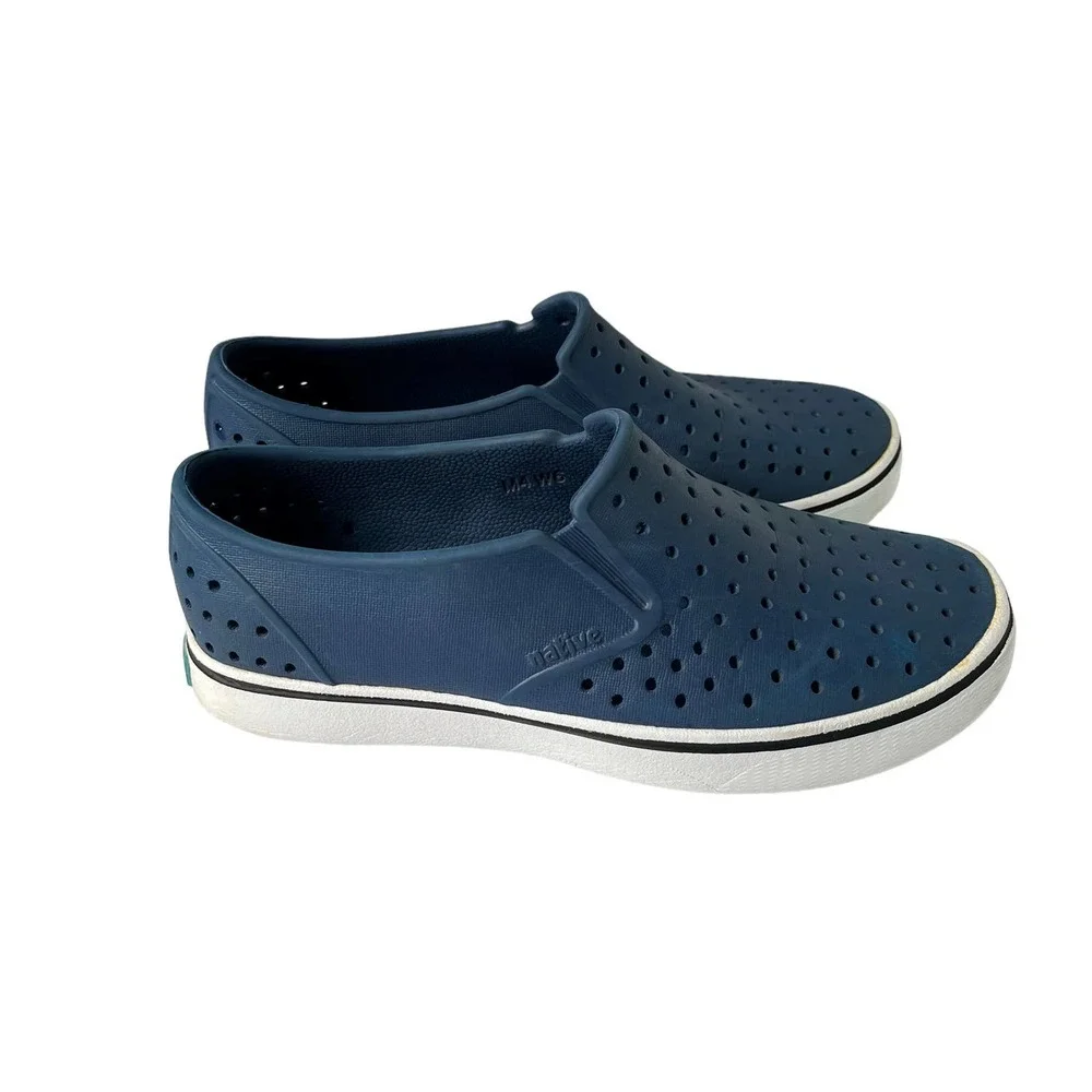 Native Miles Slip-on Washable Perforated Shoes Women Size 6 Men Size 4 - Picture 3 of 9